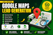 do local business lead generation with google maps scraping