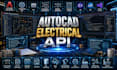 develop autocad electrical plugin api automation, schematic design tools
