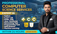 do computer science assigned, python, java, cpp, programming tasks and projects