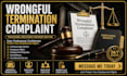 draft a wrongful termination complaint letter and legal document