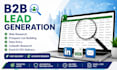 do b2b lead generation and data entry