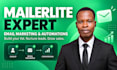 setup mailerlite email marketing automation campaigns and website