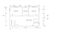 architect city permit floor plan, 2d floor plan,autocad