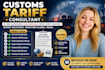 provide customs tariff consulting, hs code classification and trade compliance