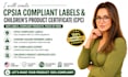 create cpsia labels, toy compliance, choking hazard warning label, cpc
