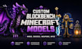 make high quality models in blockbench