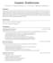 create a professional atsfriendly CV or resume
