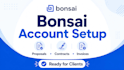 create professional bonsai setup with proposals, contracts and invoicing