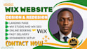 wix website redesign wix website wix website development wix landing page