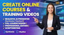 create online courses training video ai presenter with synthesia heygen