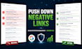 do online reputation management, ORM, reverse SEO to suppress negative links