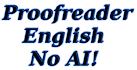 proofread and edit english text no ai