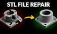 do 3d stl file repair, 3d model stl fixing, custom modification for 3d printing