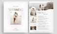 canva photographer pricing guide and client welcome guide, menu design