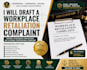 draft a workplace retaliation complaint