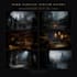 create a custom cinematic dark fantasy animated stream overlay scene