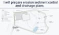 prepare erosion sediment control and drainage plans
