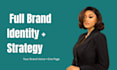 develop a full brand identity, brand guide brand book