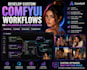 create comfyui workflows for ai influencers, characters and image automations