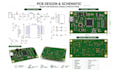 design pcb and circuit schematic ready for manufacturing and prototyping