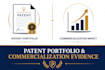 write your patent commercialization report for eb1a original contribution