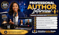 professionally interview you and promote your book
