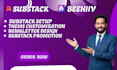 setup substack account, substack newsletter, substack beehiiv, substack post