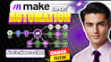fix, setup make com automation, zapier automation, airtable database, make com