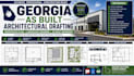 provide georgia as built architectural drafting warehouse plan landscape drawing