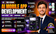 build ai mobile app, no code app, ios app, android app development and mvp app
