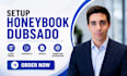 setup honeybook dubsado client portal contracts invoice workflow automation