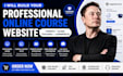 setup your thinkific learnworlds teachable kajabi website learndash courses