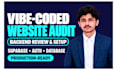 review and setup the backend of your custom vibe coded ai website using supabase