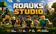 develop roblox game, roblox scripting, roblox UI, roblox map, roblox developer
