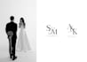 do wedding logo, initials design, and wedding monogram