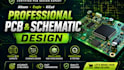 do expert pcb design, pcb schematic, circuit design and kicad pcb layout
