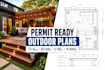 do a professional deck plan and custom patio design