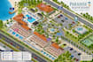 design 3d isometric map event map festival map illustrated map, fantasy map