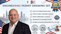 provide illinois and ohio civil structural engineering permit drawing set