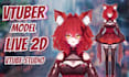 design and rig live2d vtuber model anime live2d model rigging 3d vtuber model