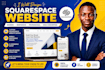 squarespace website design squarespace landing page website redesign squarespace