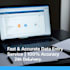 do data entry, pdf to excel, excel typing
