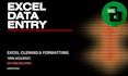 excel data entry and formatting