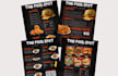 create customizable design printable digital restaurant menu