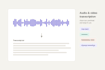 transcribe audios and videos