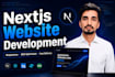 develop fast responsive nextjs website with SEO