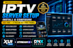 set up and configure your xtream UI, xui one server, restream professionally