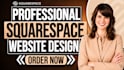 build squarespace website design or redesign squarespace website development