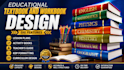 design educational textbook, workbook, curriculum and lesson plan layout