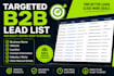 build a targeted b2b list for your outreach